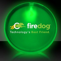 2" Green Light-Up Circular Badge